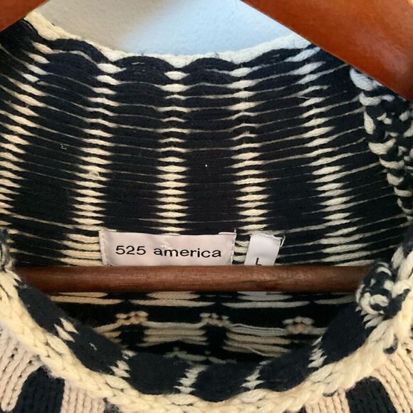 525 America Fair Isle Nordic Mock Neck, Large. Icelandic. - Picture 11 of 13